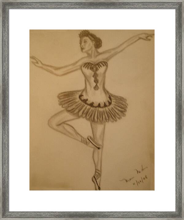 Milan Maria Fine art ballerina print